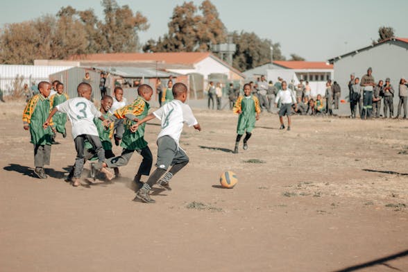 South African classroom reading activity